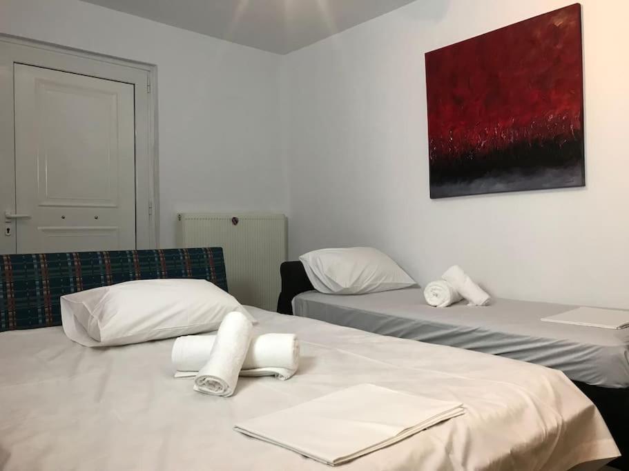 Апартаменты 5 Min From Papageorgiou Free Indoor Parking Салоники Экстерьер фото
