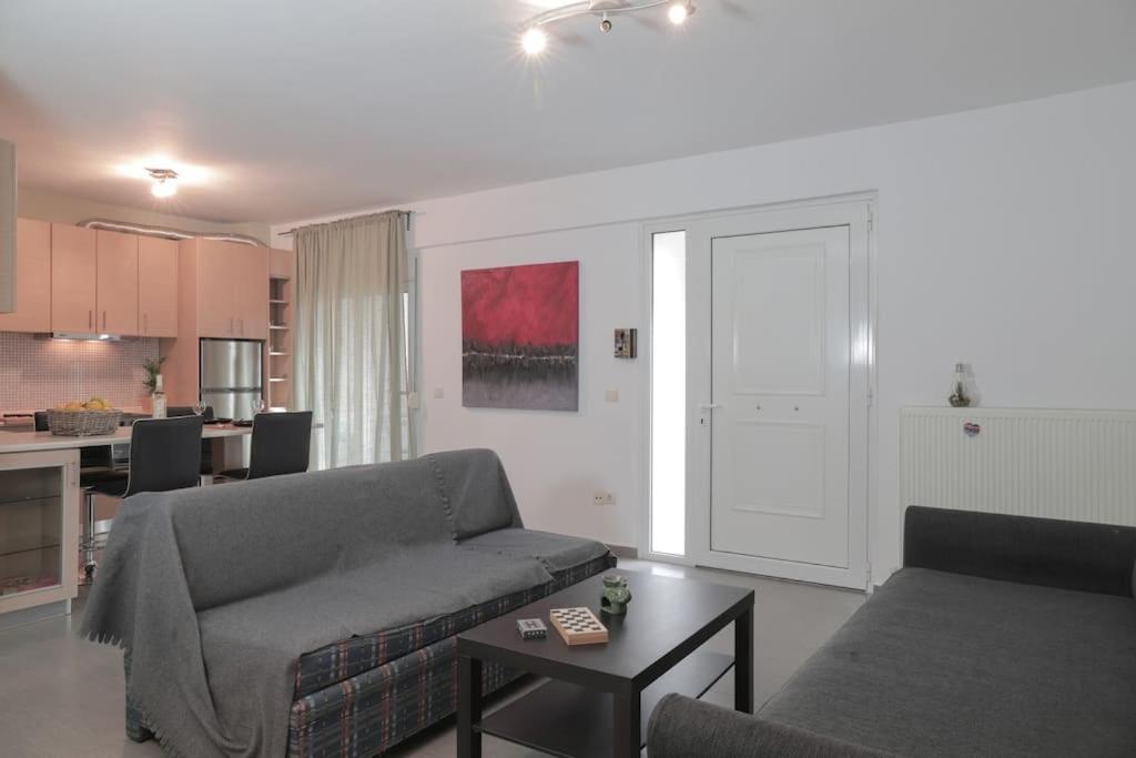 Апартаменты 5 Min From Papageorgiou Free Indoor Parking Салоники Экстерьер фото